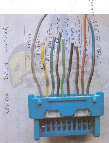 aerox koso wiring