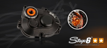 Stage6 R/T Gear Box Cover- Piaggio 50cc