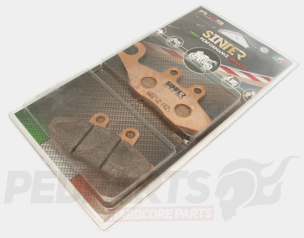 thumbnail image 2 of EBC Organic Front Brake Pads (2 Sets) For Piaggio MP3 250 (2006-2009) - SFA260 2 of 4