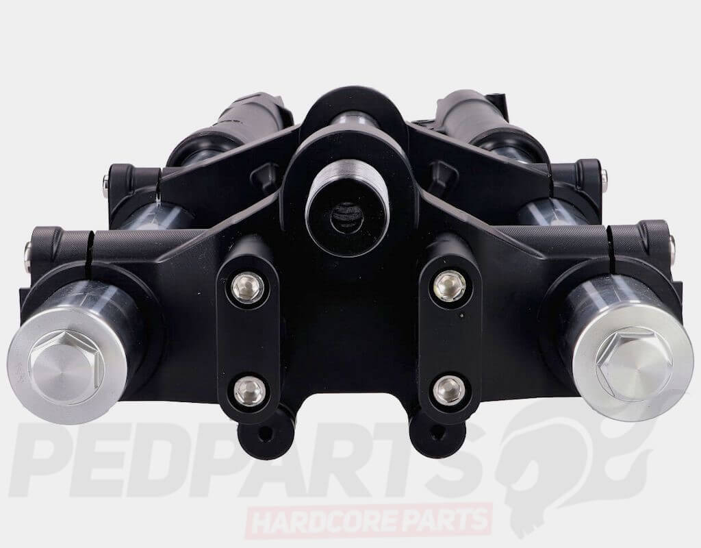 Fianchetto Carena Sinistra Aprilia ETX 350 86-87 - Noir - Neuf Pièce D'origine