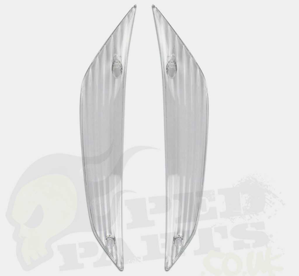 Piaggio APE TL2 / TL3 Front Indicator Set Left + Right - 191672 - Genuine OEM