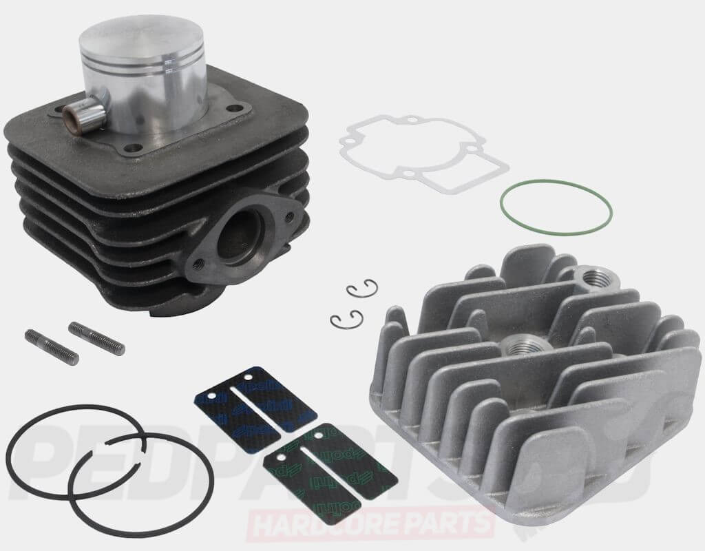 POLINI Thermal Group 65cc Cylinder Kit For Piaggio Ciao - 43mm Pinotto 10, Made In Italy