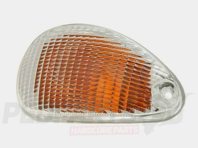 Original Piaggio Rear Left Arrow Light – Vespa ET2 ET4 50 125 150 – Transparent Orange – 581635
