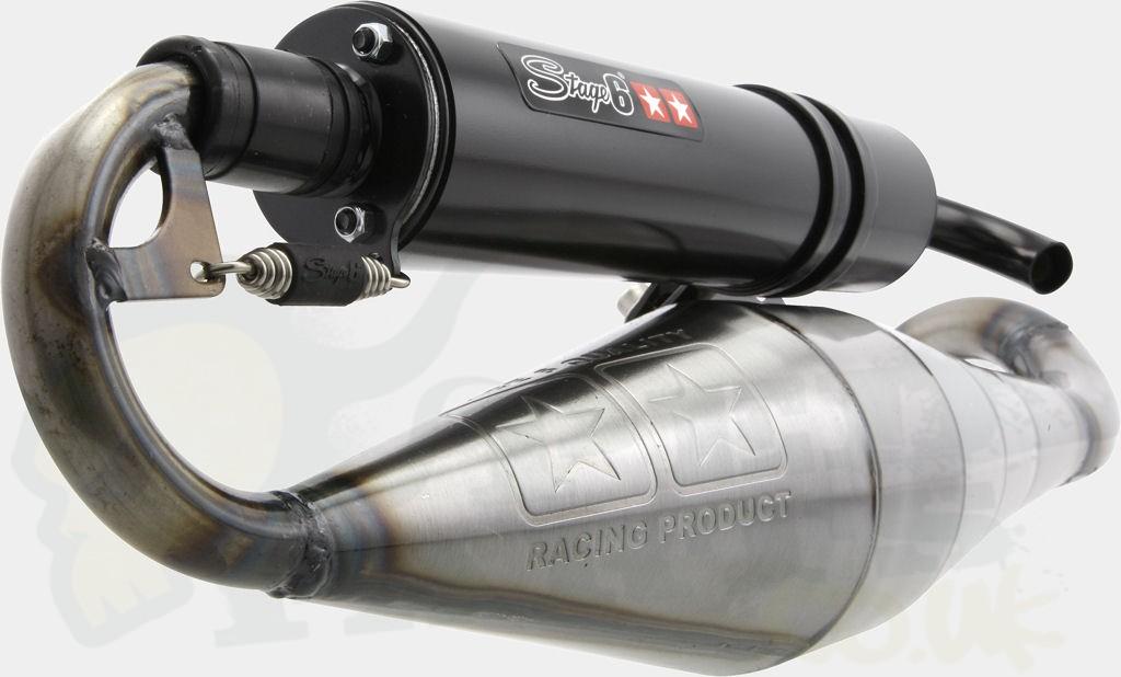 Stage6 Pro Race Replica exhaust installation and de-restriction 