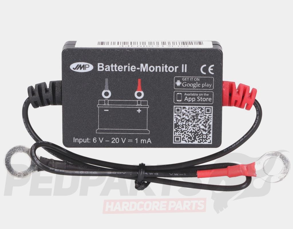 JMP Battery Monitor II Con Bluetooth E App Per Smartphone, Per Batterie 6V E 12V