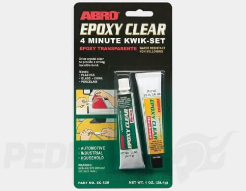 ABRO Epoxy Clear- 4 Minute Quick Set
