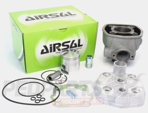 Airsal 70cc Cast-Iron Cylinder Kit - Derbi EBE/S