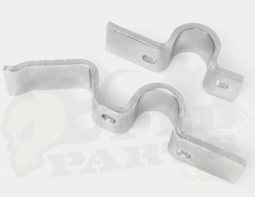 Centre Stand Mounting Plates - Vespa PX, T5