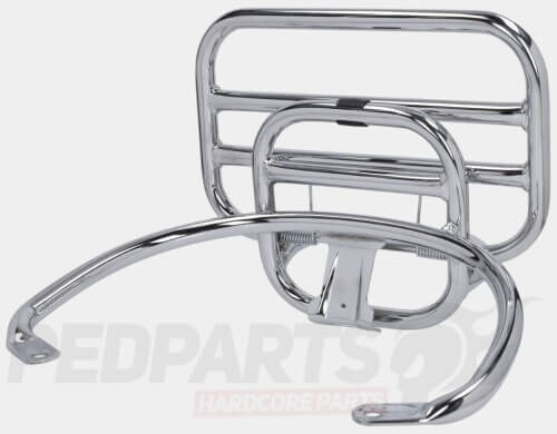 Chrome Rear Luggage Rack- Vespa GTS