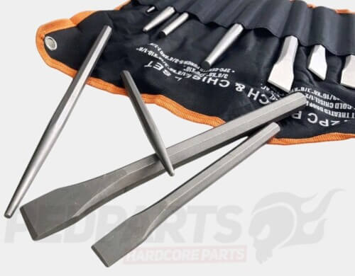 Cold Punch & Chisel Set- 12 Piece