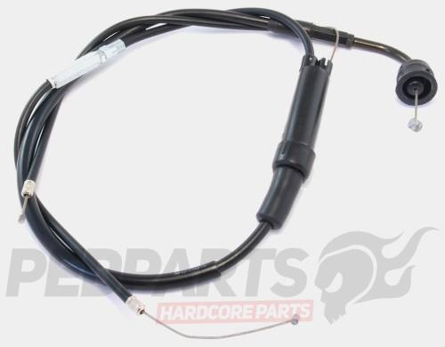 Complete Throttle Cable- Yamaha PW50 -2003