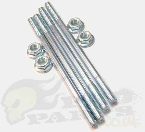 Cylinder Studs and Nuts Set - Piaggio 50cc