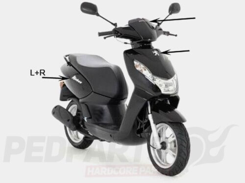 Decal Set- Peugeot Kisbee