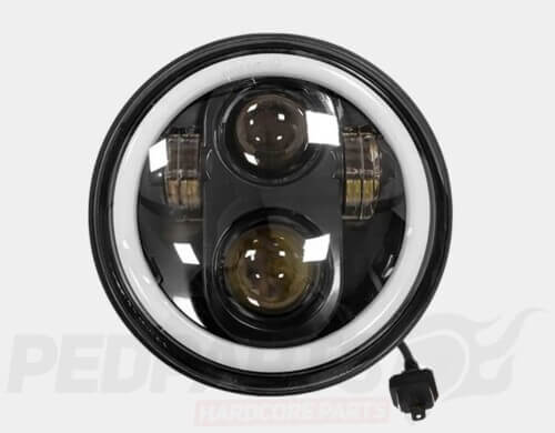 EVOK Iron LED Headlight- Vespa PX