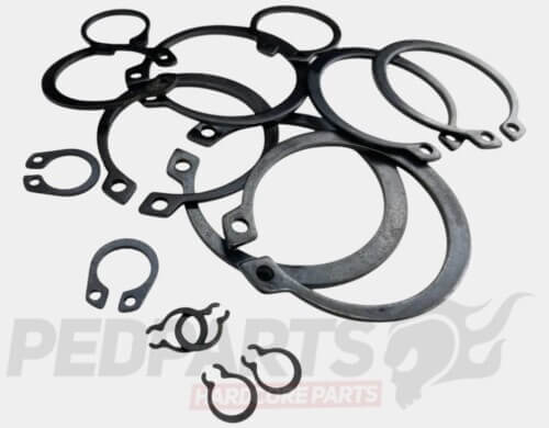 External Circlip Assortment- 300 Piece