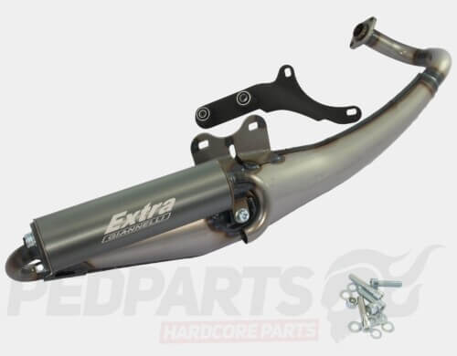 Extra V2 Exhaust - Piaggio 50cc