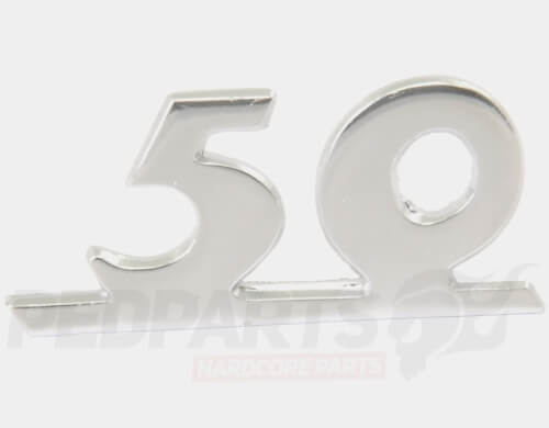 Front Shield Badge- Vespa 50