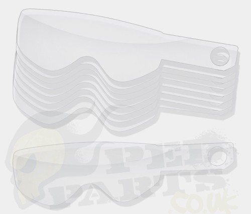 Goggles Tear Off Strips - Pack 10