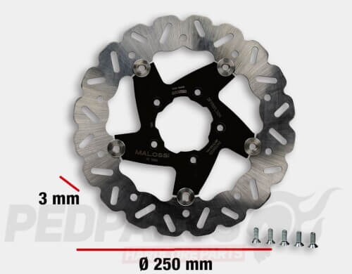 Malossi Whoop Front Brake Disc 250mm- Runner