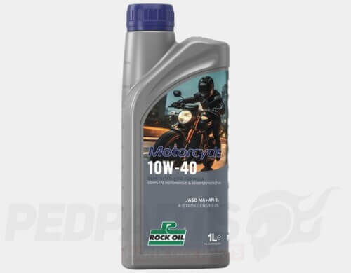 Motorcycle 10W40 Semi-Synthetic- Rock Oil