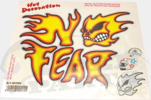 No Fear Style Sticker Pack