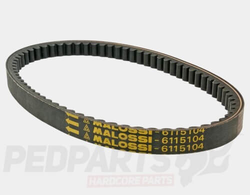 Piaggio Zip 50 Malossi X Kevlar Belt- La Furia Rossa