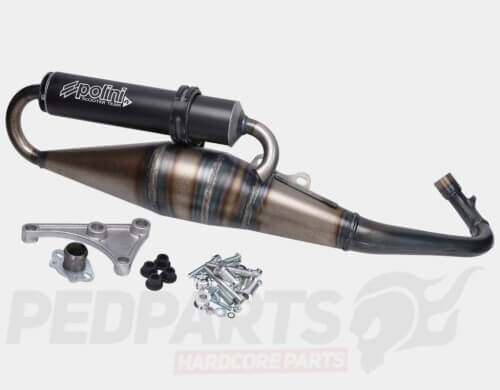 Polini Team 4 Exhaust- Piaggio/ Gilera