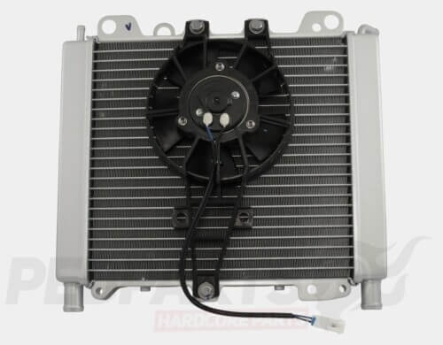 Radiator- Aprilia SR MAX/ Piaggio Beverly/ X9