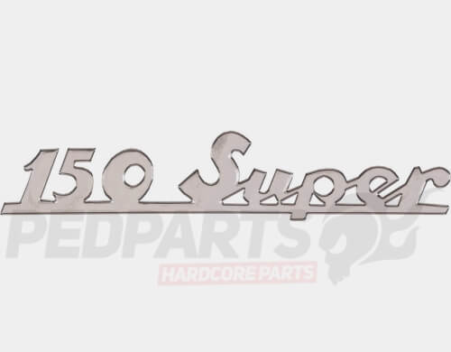 Rear Badge- Vespa 150 Super