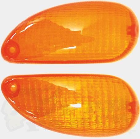 Rear Orange Indicator Lenses-(pair) Typhoon