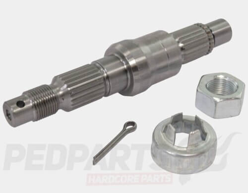 Rear Wheel Axle- Piaggio 125cc 2-Stroke