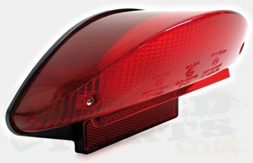 Red Rear Tail Light - Yamaha Aerox