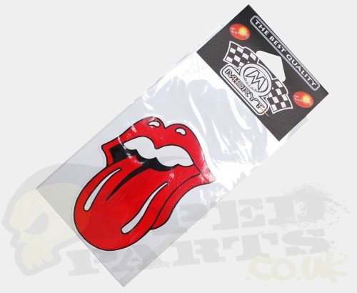 Rolling Stones Style Tongue Sticker