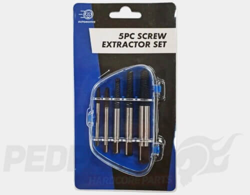 Screw Extractor Set- 5 Piece
