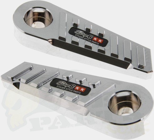 Stage6 CNC SSP Foot Pegs - MBK Booster