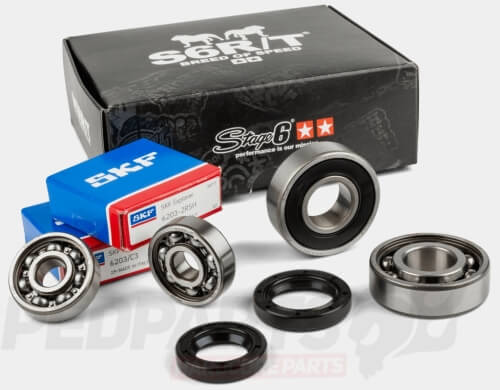Stage6 Gearbox Bearing Set- Aerox/ Minarelli 50cc