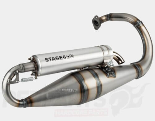 Stage6 PRO Replica MKII Exhaust- Peugeot Speedfight 1/2