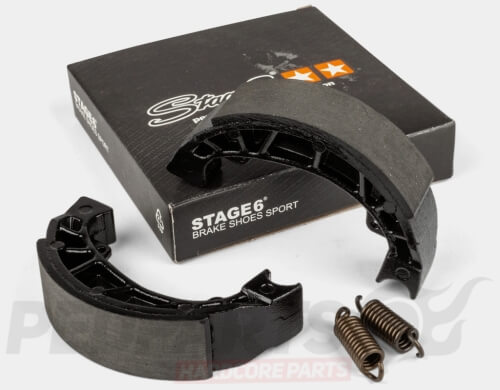 Stage6 Sport Brake Shoes- Piaggio/ Vespa 50/125cc