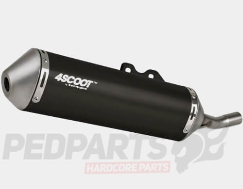Tecnigas 4SCOOT TRE Exhaust- Euro5 Kymco/ Chinese GY6 50cc