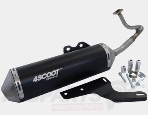 Tecnigas 4SCOOT TRE Exhaust- Euro5 Kymco/ Chinese GY6 50cc