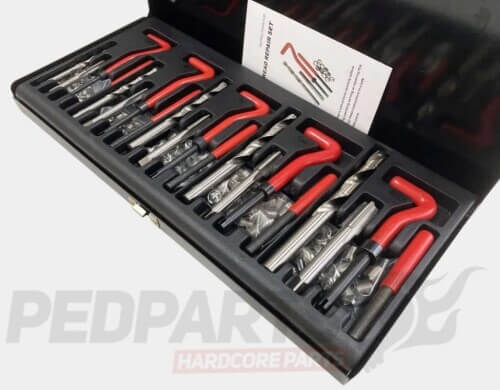 Thread Repair Helicoil Kit- 131 Piece