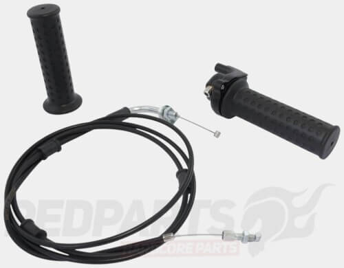Throttle & Grips- Piaggio Zip 50/100cc 4-Stroke