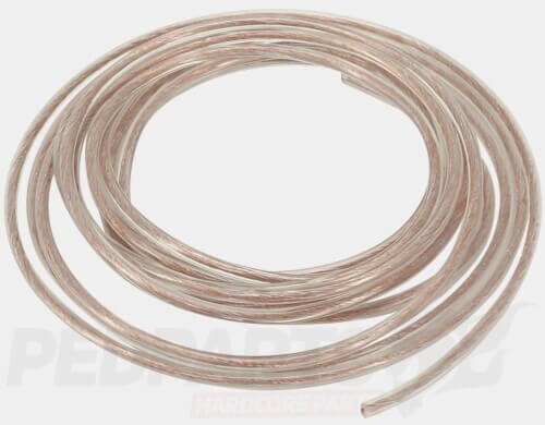 Transparent HT Ignition Cable/ Lead 6mm- 1M