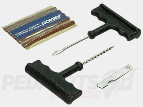 Power1 Tubeless Tyre Puncture Repair Kit