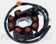8-Pole Stator- Peugeot 50/100cc