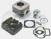 Airsal T6 70cc Racing Cylinder Kit - Piaggio A/C