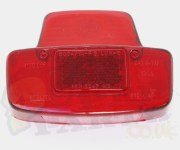 Red Rear Lens - Vespa