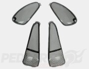 Carbon Indicator Lens Set- Gilera Runner