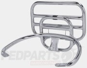 Chrome Rear Luggage Rack- Vespa GTS