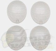 Clear Front & Rear Indicator Lens Set - Peuge...
